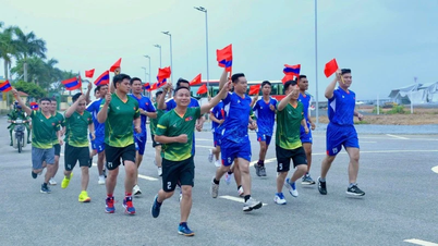 Muitas atividades significativas realizadas por jovens agentes de fronteira vietnamitas-laosianos em Nghe An.