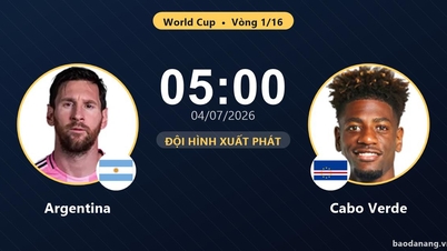 SIARAN LANGSUNG Argentina vs Cabo Verde: Pertandingan sedang berlangsung