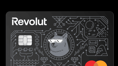 Revolut's Mastercard met LED-integratie: waar contactloze betaaltechnologie echt tot zijn recht komt.