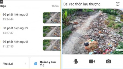 A suburban commune in Hanoi is applying AI technology and "all-seeing eyes" to protect the environment, successfully eliminating a waste hotspot within a month.