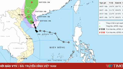 ព្យុះទីហ្វុងលេខ ១ កាន់តែខ្លាំងឡើង សមុទ្រក្លាយជារលកខ្លាំង ហើយភ្លៀងធ្លាក់ខ្លាំងនឹងរីករាលដាលពាសពេញភាគខាងជើងប្រទេសវៀតណាមចាប់ពីថ្ងៃនេះតទៅ។