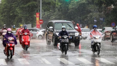 Weersverwachting voor 4 juli: Zware regenval in Noord- en Centraal-Vietnam.