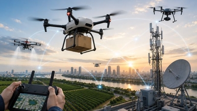 تخطيط طيف الترددات للطائرات بدون طيار لدعم التنمية الاقتصادية على ارتفاعات منخفضة.