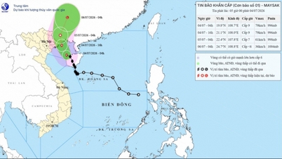Taifuuni Maysak (taifuuni nro 1) on 210 kilometrin päässä Mong Caista ja tuo erittäin rankkasateita Koillis-alueelle ja Thanh Hòan maakuntaan.