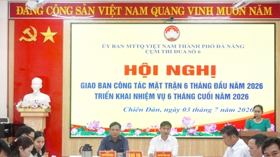A 6. számú emulációs klaszterben található községek Vietnami Hazai Frontbizottságai előzetes áttekintést tartottak frontmunkájukról.