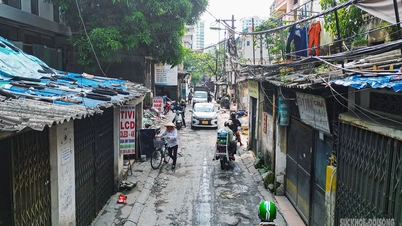Pelebaran lorong 381 Nguyen Khang akan mengurangkan kesesakan lalu lintas yang telah lama berlarutan.