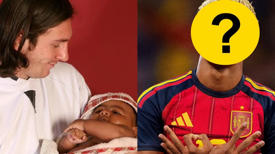 Babyn som Messi en gång höll i är nu en fotbollsstjärna, redo att göra mål i VM 2026.