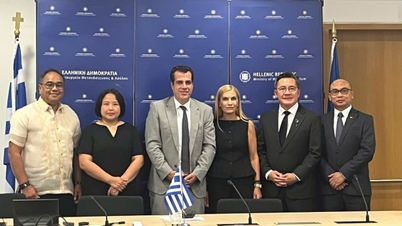 ベトナム大使がギリシャ移民大臣と会談
