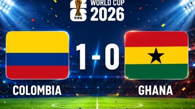 Jhon Arias lập công, Colombia hạ Ghana 1-0 ghi tên vào vòng 1/8