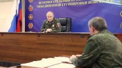 President Putin utfärdade en sträng varning till Kiev och dess allierade.