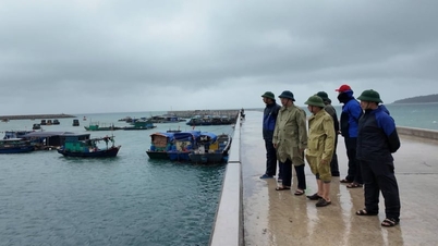 Quang Ninh concentra seus esforços na resposta ao tufão nº 1.