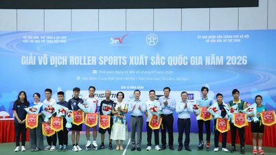 Der vietnamesische Rollsport nimmt im Vorfeld der Nationalspiele 2026 Fahrt auf.