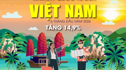 El número de visitantes internacionales a Vietnam aumentó un 14,9% en los primeros seis meses de 2026.