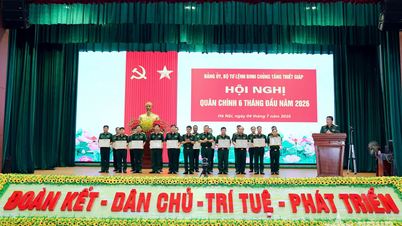 Binh chủng Tăng thiết giáp tổ chức Hội nghị Quân chính 6 tháng đầu năm 2026