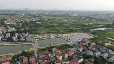 Hanoi memajakkan tanah kepada perniagaan untuk pembinaan kawasan perumahan guna campur di komune Dong Anh.