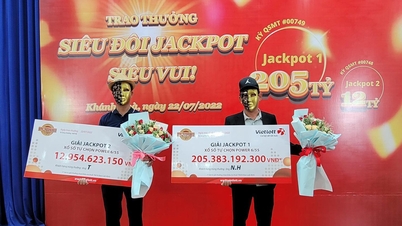 Two people won the Vietlott lottery this past weekend.