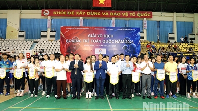 O Campeonato Nacional Juvenil de Boxe de 2026 começa oficialmente em Ninh Binh.