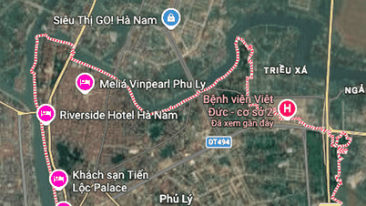Bezirk Phu Ly, Provinz Ninh Binh: Planung der Eröffnung einer neuen, 1,5 km langen Zufahrtsstraße, die die Region erschließt.