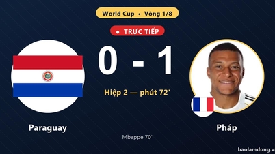 LIVE Paraguay vs France: France opens the scoring