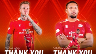 O Ho Chi Minh City Police FC se desvincula de todos os quatro jogadores estrangeiros.