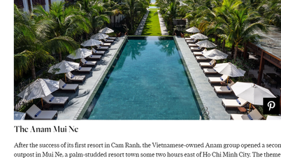 Một resort ở Lâm Đồng vào top các khu nghỉ tốt nhất do Condé Nast Traveller chọn