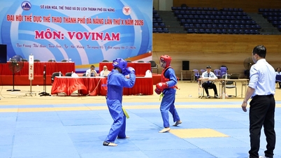Åbningsceremoni for Vovinam-turneringen ved den 10. Da Nang City Sports Festival