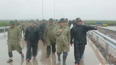 Secretarul Comitetului de Partid din Provincia Quang Ninh a inspectat și a condus eforturile de atenuare a consecințelor furtunii în zona Mong Cai.