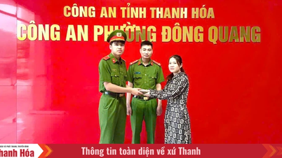Seorang pegawai polis rusuhan dari Polis Wilayah Thanh Hoa menemui 75 juta VND dan mengembalikannya kepada pemiliknya.