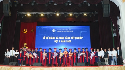 The University of Technology held its graduation ceremony and awarded diplomas for the first batch of 2026.