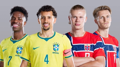 サッカーの試合、ブラジル対ノルウェー：2026年ワールドカップ決勝トーナメント1回戦の生中継