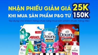 Wskazówki, jak uzyskać natychmiastowy kod rabatowy o wartości 25 tys. dolarów przy zakupie produktów P&G w sklepie Bach Hoa XANH.