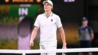 Sinner elimina jogadora japonesa e avança para as quartas de final de Wimbledon.