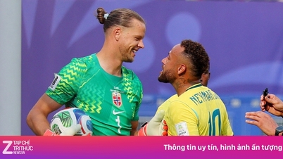 Co řekl Neymar norskému brankáři?