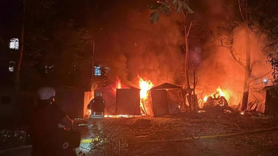 Ισχυρές εκρήξεις στο Κίεβο κατά τη διάρκεια της νύχτας.