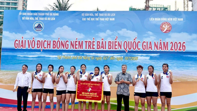 U18 nữ Gia Lai giành huy chương vàng Giải vô địch bóng ném trẻ bãi biển quốc gia 2026