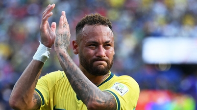 Neymar rozpłakał się, żegnając się z brazylijską reprezentacją.