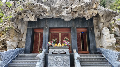 Tien Chua Mağarası kalıntısı (Ninh Binh), kadın general Le Chan'ın izini taşımaktadır.