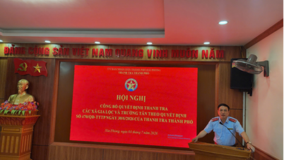 L'inspection municipale de Hai Phong a annoncé sa décision de mener une inspection des comités populaires des communes de Gia Loc et Truong Tan, dans la ville de Hai Phong.
