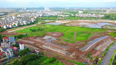 مشروع بحيرة كو خوي التنظيمية في هانوي بتكلفة 1000 مليار دونغ فيتنامي: التقدم المحرز والتوقعات بشأن الحد من الفيضانات.