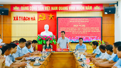 Obec Thach Ha (provincie Ha Tinh): Vytváření nového obrazu na cestě k udržitelnému rozvoji.