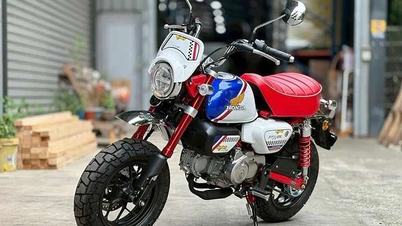 Honda Monkey FTR پر ایک قریبی نظر - "چھوٹا بندر" موٹر بائیک جس کی قیمت ویتنام میں 100 ملین VND سے زیادہ ہے۔