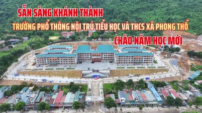 ត្រៀមខ្លួនរួចជាស្រេចសម្រាប់ការសម្ពោធសាលាបឋមសិក្សា និងមធ្យមសិក្សាឃុំផុងថូ ដើម្បីស្វាគមន៍ឆ្នាំសិក្សាថ្មី។
