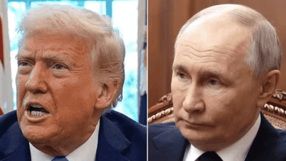 Российский и американский лидеры и их 90-минутный телефонный разговор.