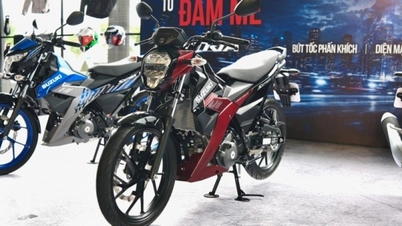The 2026 Suzuki Satria is priced starting at 54.5 million VND in Vietnam.
