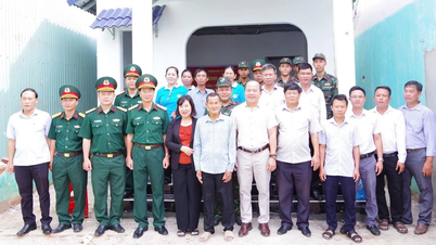 Bàn giao nhà ở cho gia đình chính sách tại xã Bình An