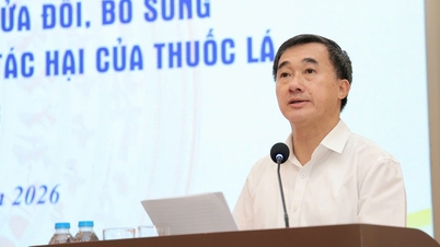 Zástupce ministra Tran Van Thuan: Upřednostnění zdraví lidí při novelizaci zákona o prevenci a kontrole škod způsobených tabákem.