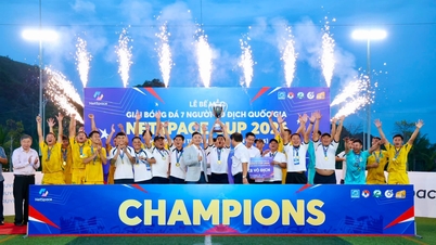 Dak Lak Lottery team wins the 7-a-side football championship DPL-S5