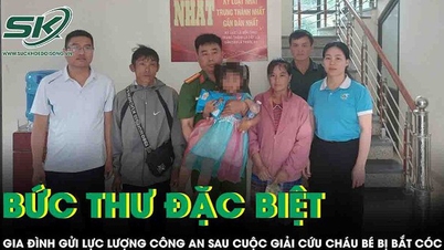 Bức thư đặc biệt của gia đình gửi lực lượng Công an sau cuộc giải cứu cháu bé bị bắt cóc