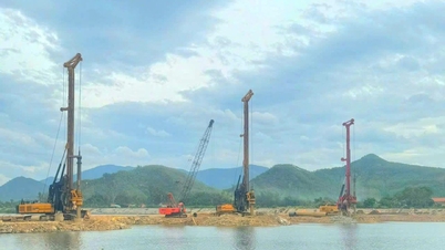 Los contratistas están centrando sus esfuerzos en acelerar el progreso de la construcción de la autopista Quy Nhon - Pleiku antes de la temporada de lluvias.