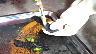 Cidade de Ho Chi Minh: Nove restos mortais de soldados caídos e numerosos artefatos foram encontrados no Parque Le Thi Rieng.